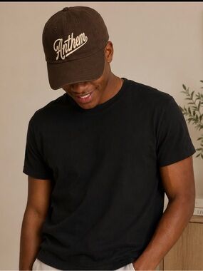 Anthem Brown Embroidered Adjustable Dad Hat Baseball Cap Unisex
